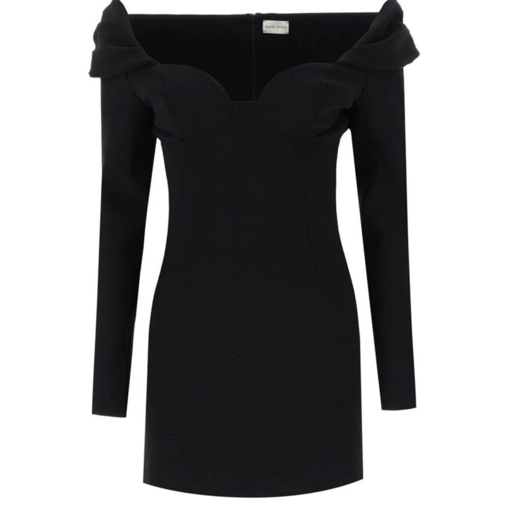 Magda Butrym - NWT- Black : size 36 off the shoulder dress!